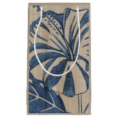 Indigo Hibiscus Klein Cadeauzakje (Voorkant)