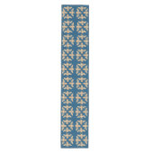 Indigo & Honeycomb Gouden Bij Bruiloftsdouche Medium Tafelloper (Voorkant)