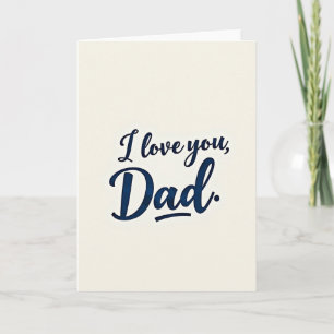 Indigo Ik Hou van Jou Papa Kaart