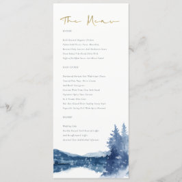 INDIGO INK BLUE MOUNTAIN LAKE SNEEUWWING MENU
