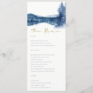INDIGO INK BLUE MOUNTAIN LAKE SNEEUWWWEDINGMENU MENU