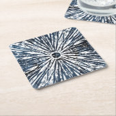 Indigo Ink Radial Motif Kartonnen Onderzetters (Schuin)