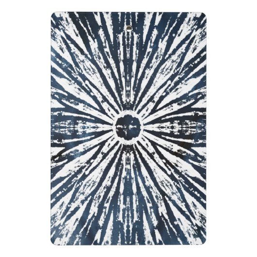 Indigo Ink Radial Motif Mini Klembord (Achterkant)