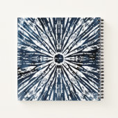 Indigo Ink Radial Motif Notitieboek (Achterkant)