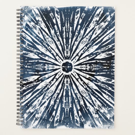 Indigo Ink Radial Motif Planner (Voorkant)