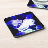 Indigo Jellyfish Drankjes Onderzetter (Linkerzijde)