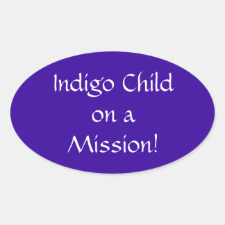 Indigo Kind op een Mission Sticker