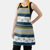 Indigo Kisses & Hugs  Schort (Insitu)