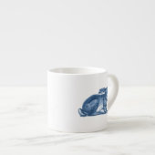 Indigo Konijn Baby Mok (Voorkant rechts)