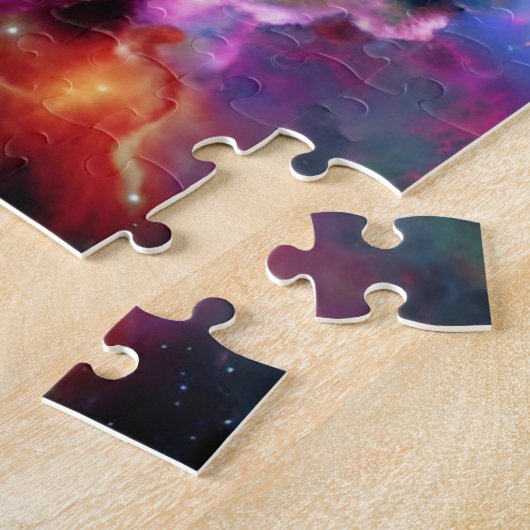 Indigo kosmische wolken openen de hemelse reis legpuzzel (Zijkant)