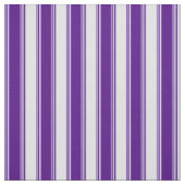 Indigo & Lavender Colored Patroon van Stripes Stof (Swatch)