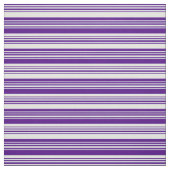 Indigo & Light Cyan Pattern of Stripes Stof (Swatch)