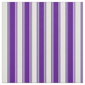 Indigo & Light Cyan Stripes Pattern Stof (Swatch)