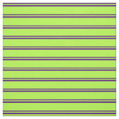 Indigo & Light Green Stripes/Lines Pattern Stof (Swatch)