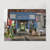 Indigo Lily Co. Briefkaart (Voorkant)