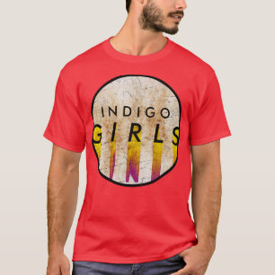 Indigo Meisjes GELE CIRKEL T-shirt