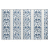 Indigo Middeleeuwse Vogel Strepen Stof (Yard (91,4 cm))
