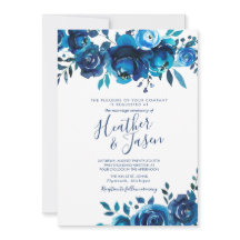 Indigo Mood Floral Wedding