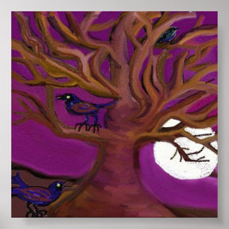 Indigo Moon Friends Poster