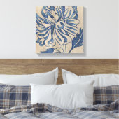Indigo Mum Canvas Afdruk (Insitu (Slaapkamer))