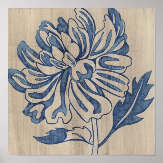 Indigo Mum Poster (Voorkant)