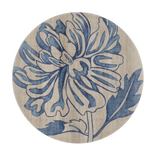 Indigo Mum Snijplank (Voorkant)