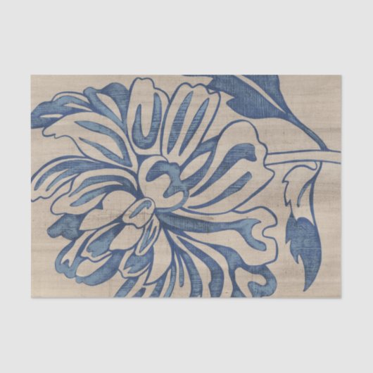 Indigo Mum Tissuepapier (Voorkant)