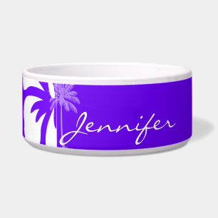Indigo, Paarse Hawaiiaanse palmboom Voerbakje