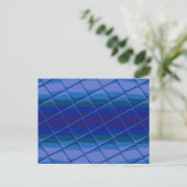 indigo palet briefkaart (Staand voorkant)