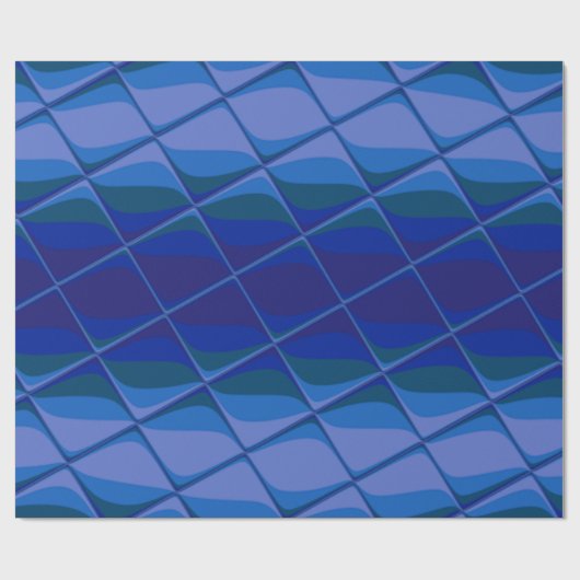 indigo palet cadeaupapier (Vlak)