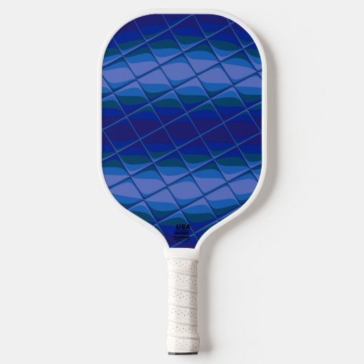 indigo palet pickleball paddle (Voorkant)
