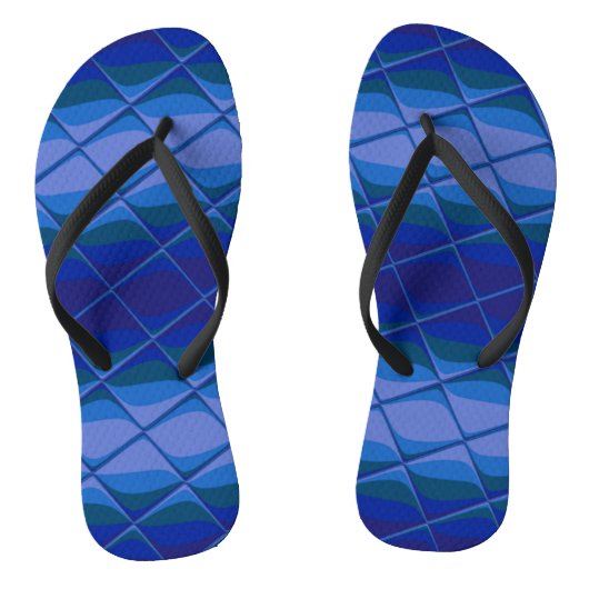 indigo palet teenslippers (Voetbed)