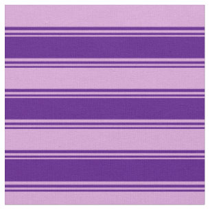 Indigo & Plum Colored Stripes/Lines Patroon Stof
