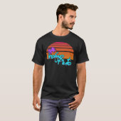 Indigo Pluto - Miami zonsondergang T-shirt (Voorkant volledig)