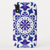 Indigo Portugese Azulejos Blue and White Tegels Case-Mate iPhone Case (Achterkant)