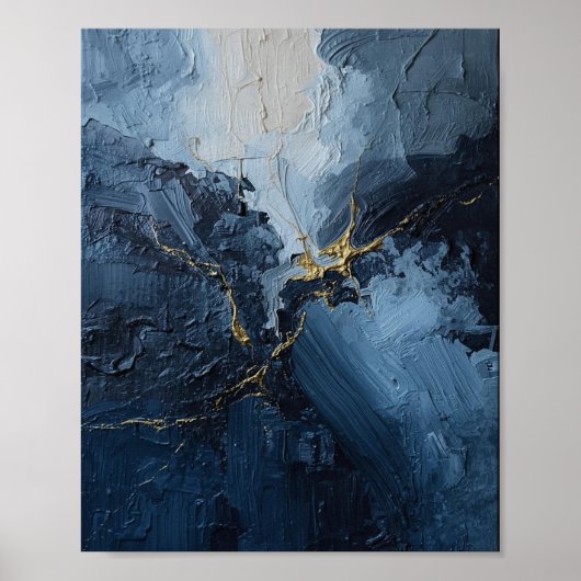 "Indigo Rhapsodie" Poster (Voorkant)