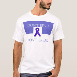 Indigo Ribbon - Bend niet tegen Break T-shirt