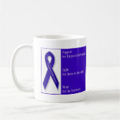 Indigo Ribbon Koffiemok (Links)