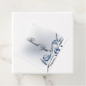 Indigo Romance Trouwgunstlabels Bedankjes Labels (In situ)