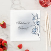 Indigo Romance Trouwreceptie Servetten (Insitu)