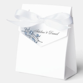 Indigo Romance Wedding Favor Boxes Bedankdoosjes