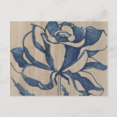 Indigo Roos Briefkaart (Voorkant)