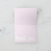 indigo/roos "ijzeren fleur de lis" dankkaartjes bedankkaart (Binnen)