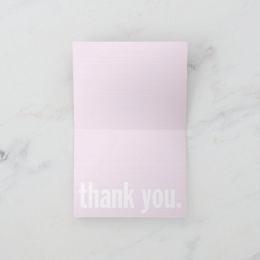 indigo/roos "ijzeren fleur de lis" dankkaartjes bedankkaart (Binnen)