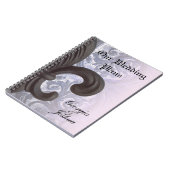 INdigo/roos "iron fleur de lis" PLANNING NOTEBOOK Notitieboek (Linkerzijde)