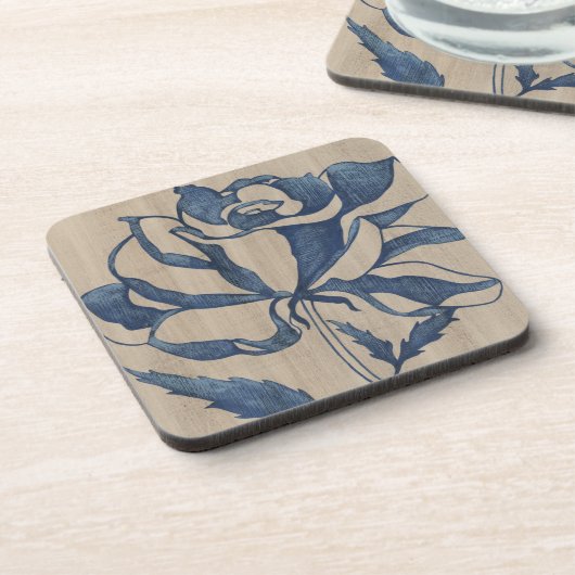 Indigo Roos Onderzetter (Linkerzijde)