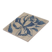 Indigo Roos Tegeltje (Zijkant)