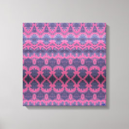 Indigo Roze II opgerekt canvasprint Canvas Afdruk