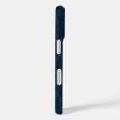 Indigo Sashiko Patroon Japanse Borduurwerk Naam Case-Mate iPhone Case (Achterkant / Rechts)