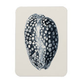 Indigo Seashell Magneet (Verticaal)